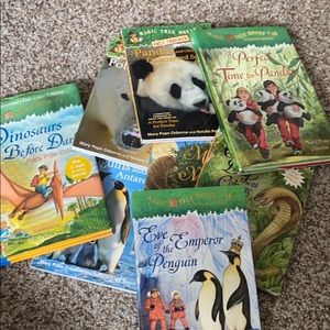 Assortment of magic tree house books
